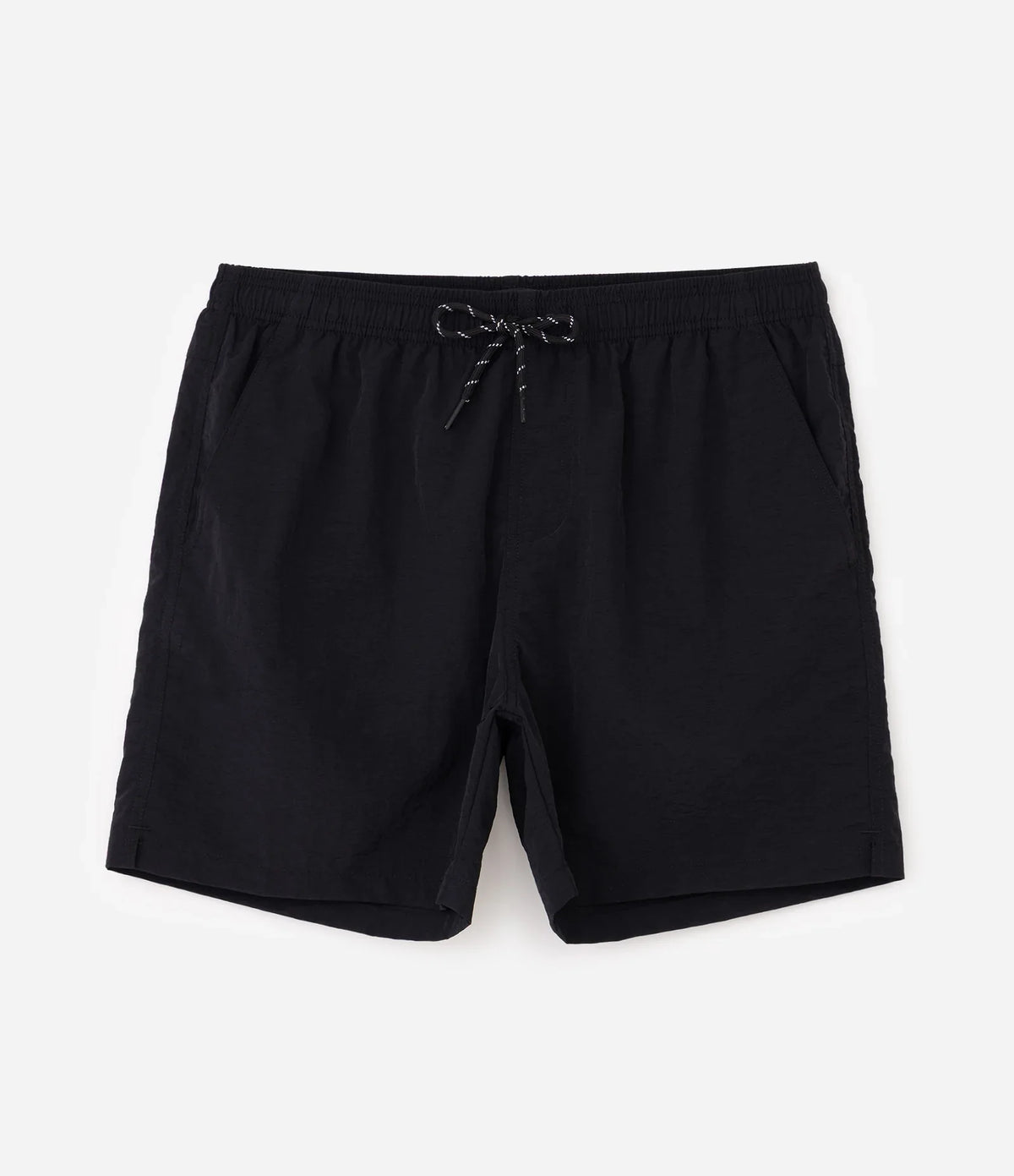Essential Quick-Dry Swim Shorts – Black