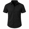 Men’s Short Sleeve Button-Up Shirt