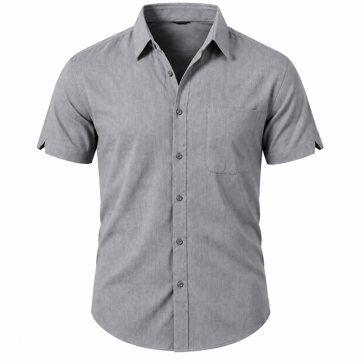 Men’s Short Sleeve Button-Up Shirt