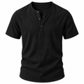 Men’s Short Sleeve Henley Shirt