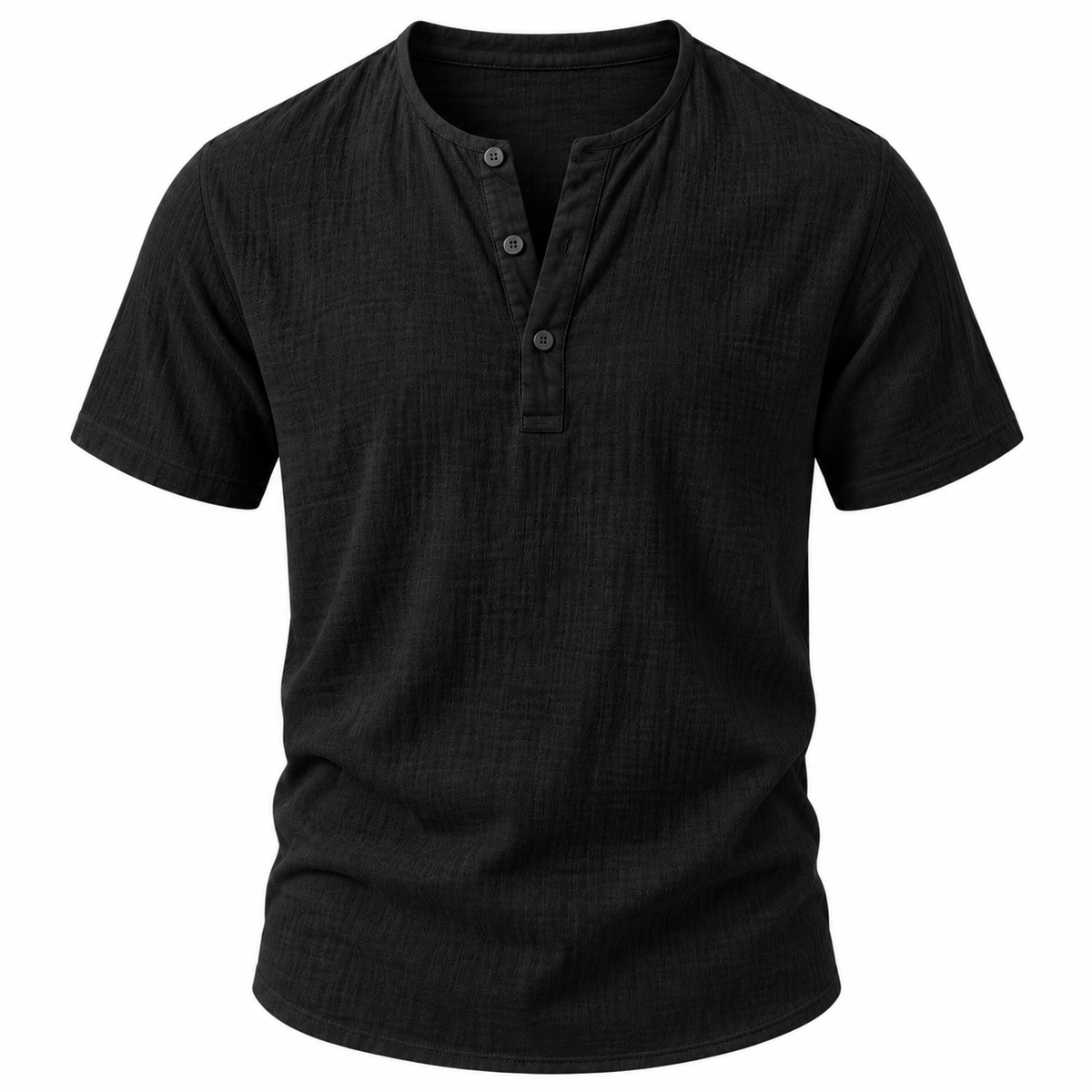 Men’s Short Sleeve Henley Shirt