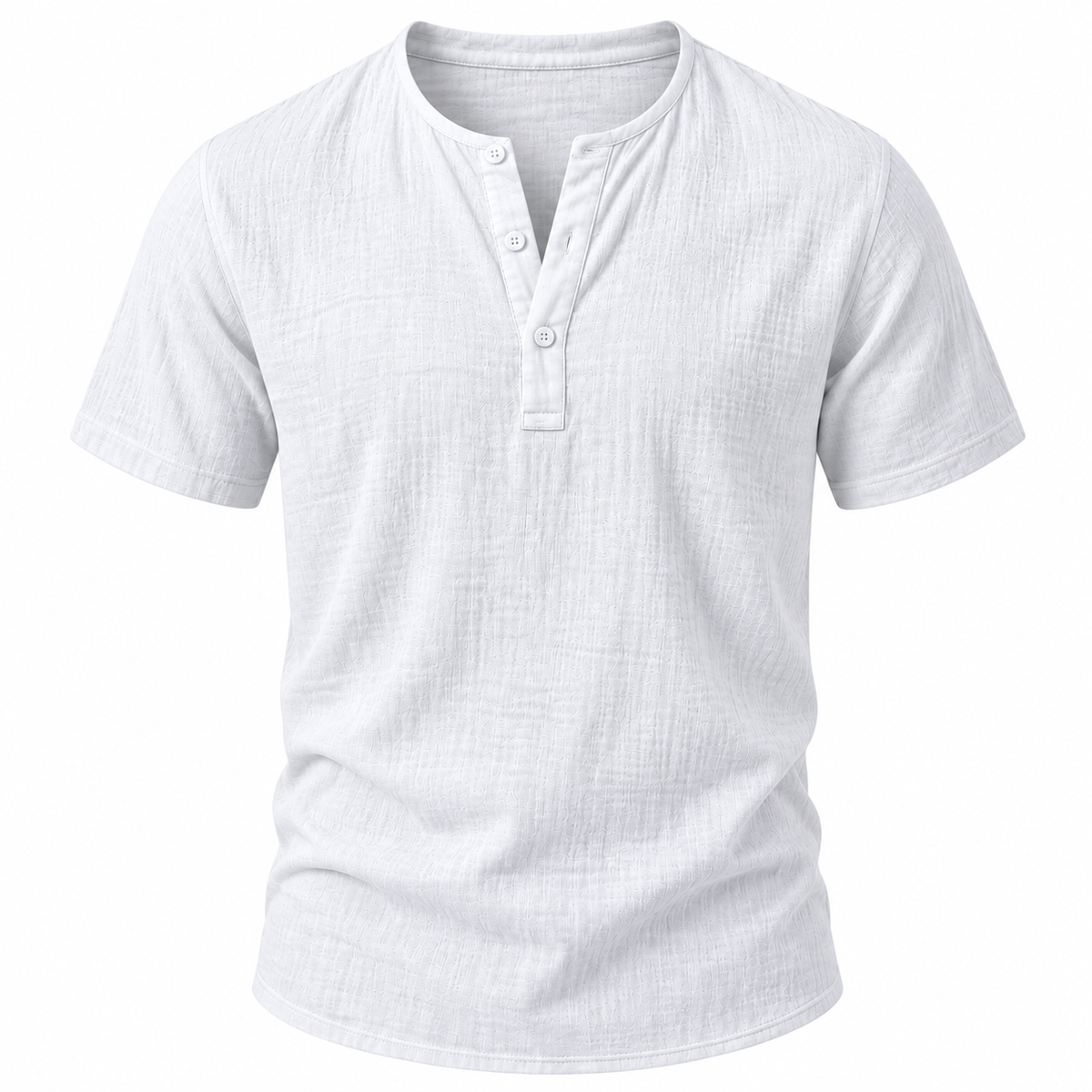 Men’s Short Sleeve Henley Shirt